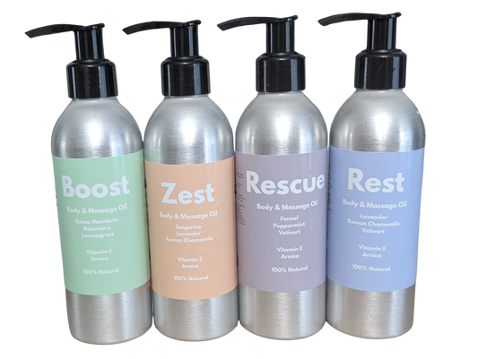 Professional Body Oil Collection