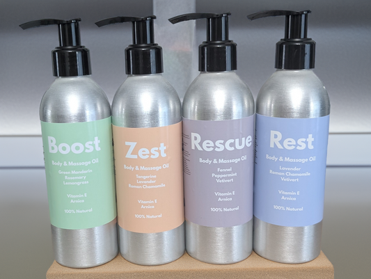 Professional Body Oil Collection