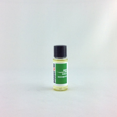 Zest Body & Massage Oil - Sample 20ml